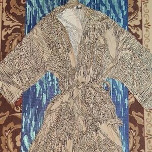 Lola Simply Sisters Hala/ Lauhala Robe Loungewear XL